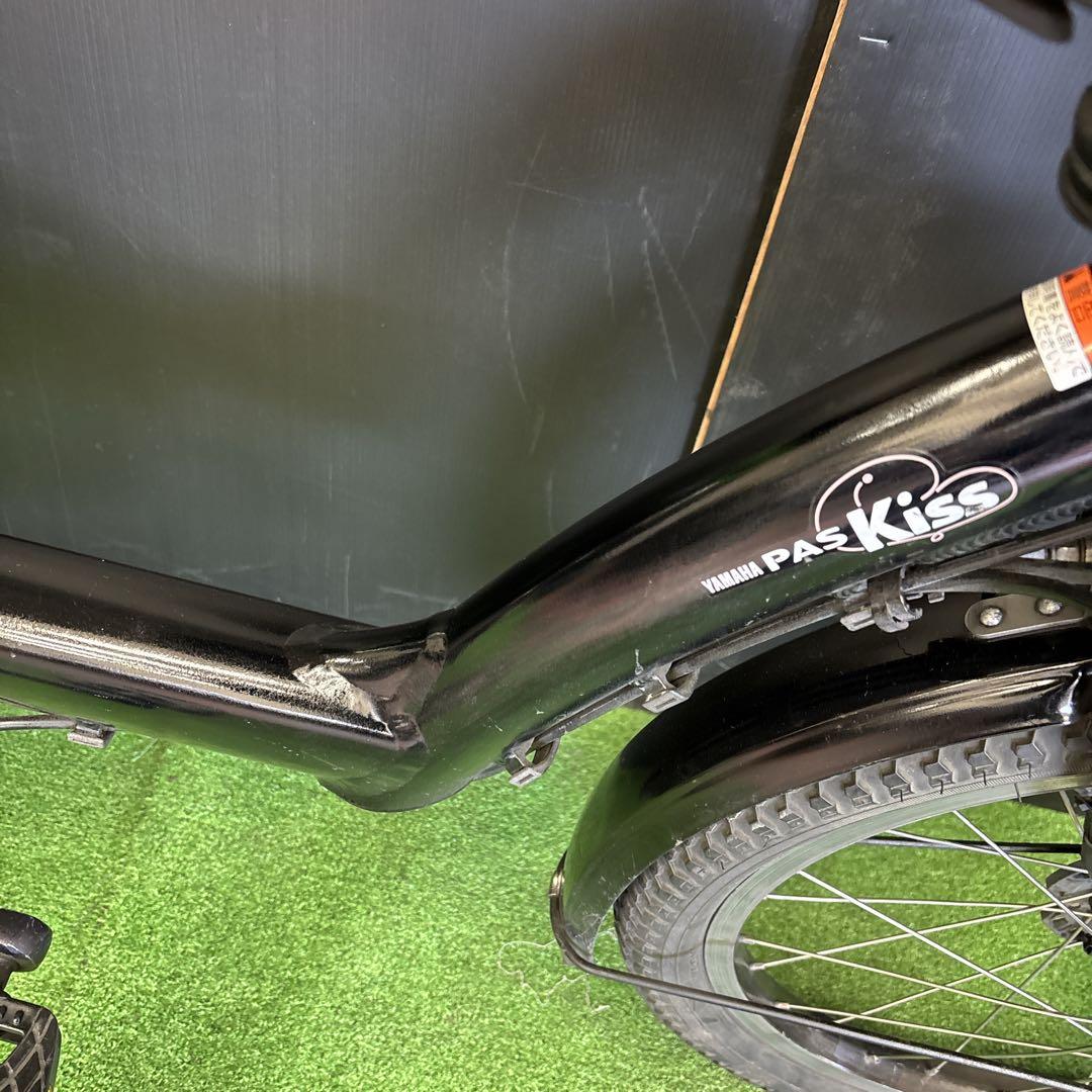 電動自転車 YAMAHA PAS kiss ブラック 3人乗り対応　42