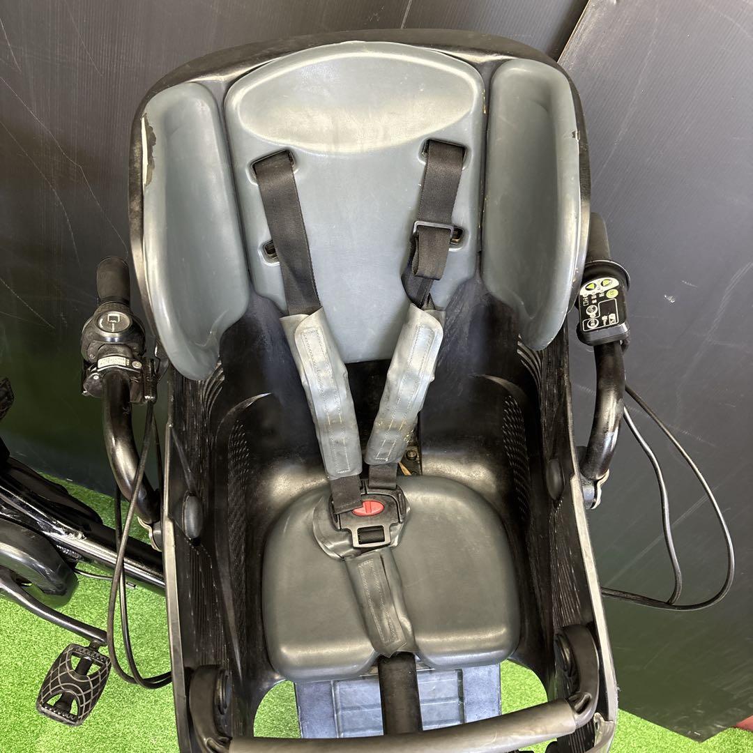 電動自転車 YAMAHA PAS kiss ブラック 3人乗り対応　42