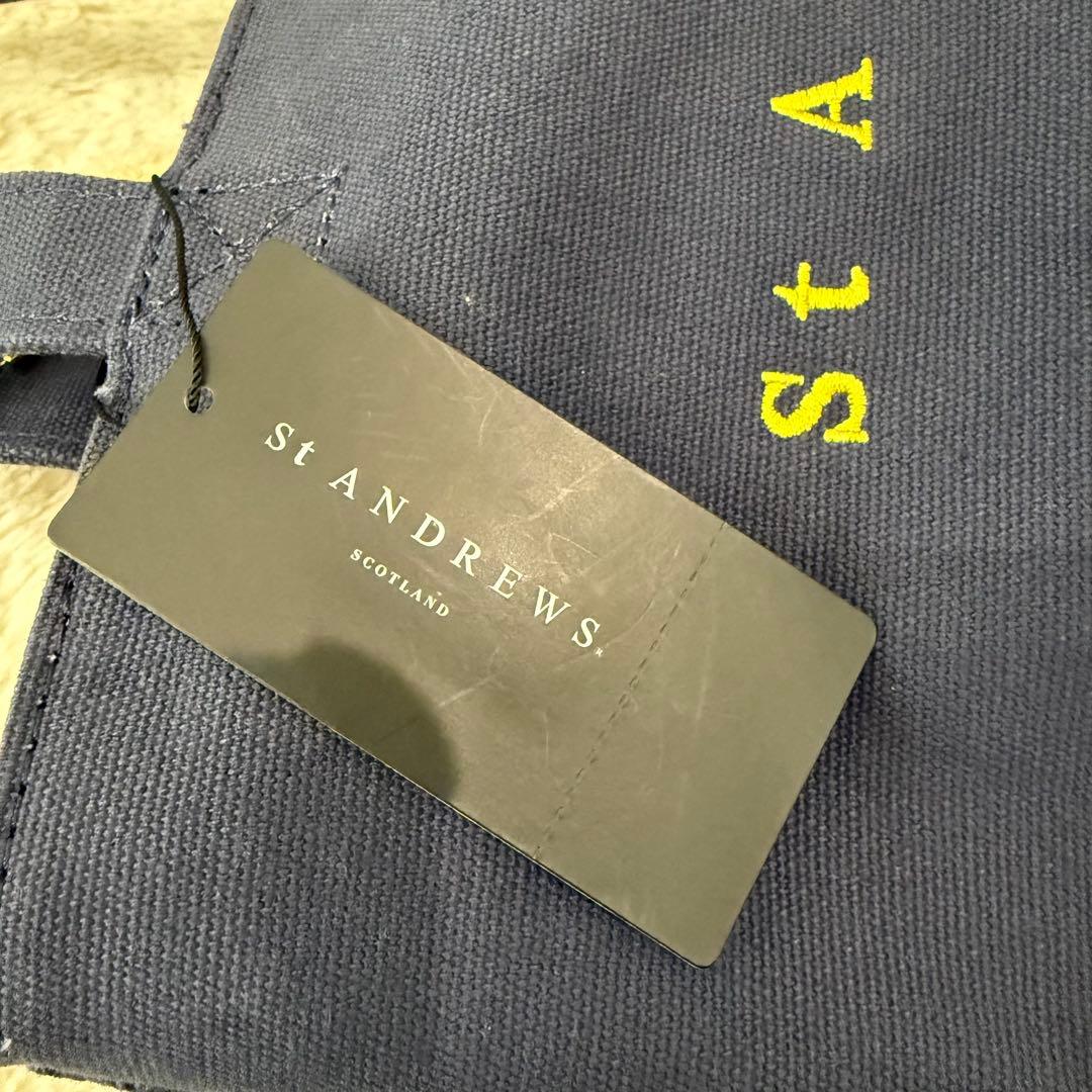 セントアンドリュース カートバッグ くまチャーム付 ゴルフ St ANDREWS