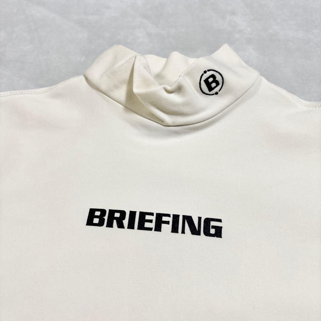 【極美品】ブリーフィング BREAFING モックネック 長袖 レディース XS