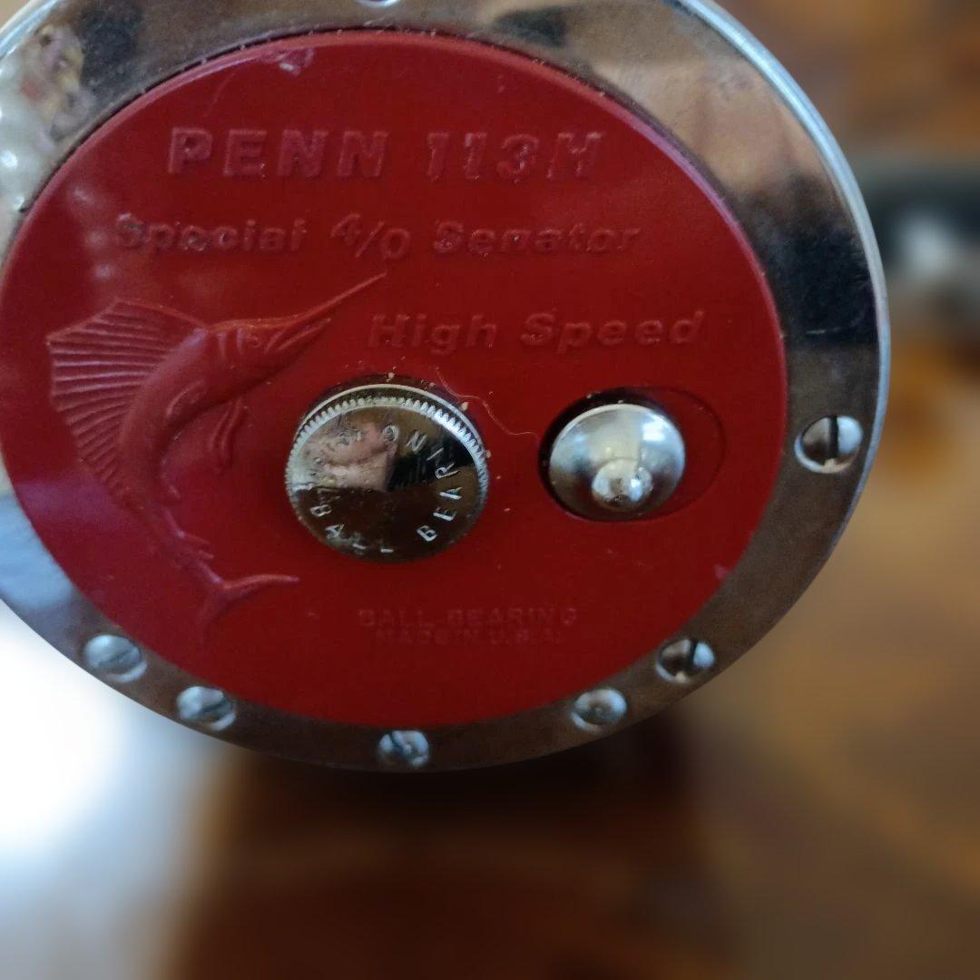 Penn 113H 両軸リール フリースプール機能付き　　ジュウダス出品