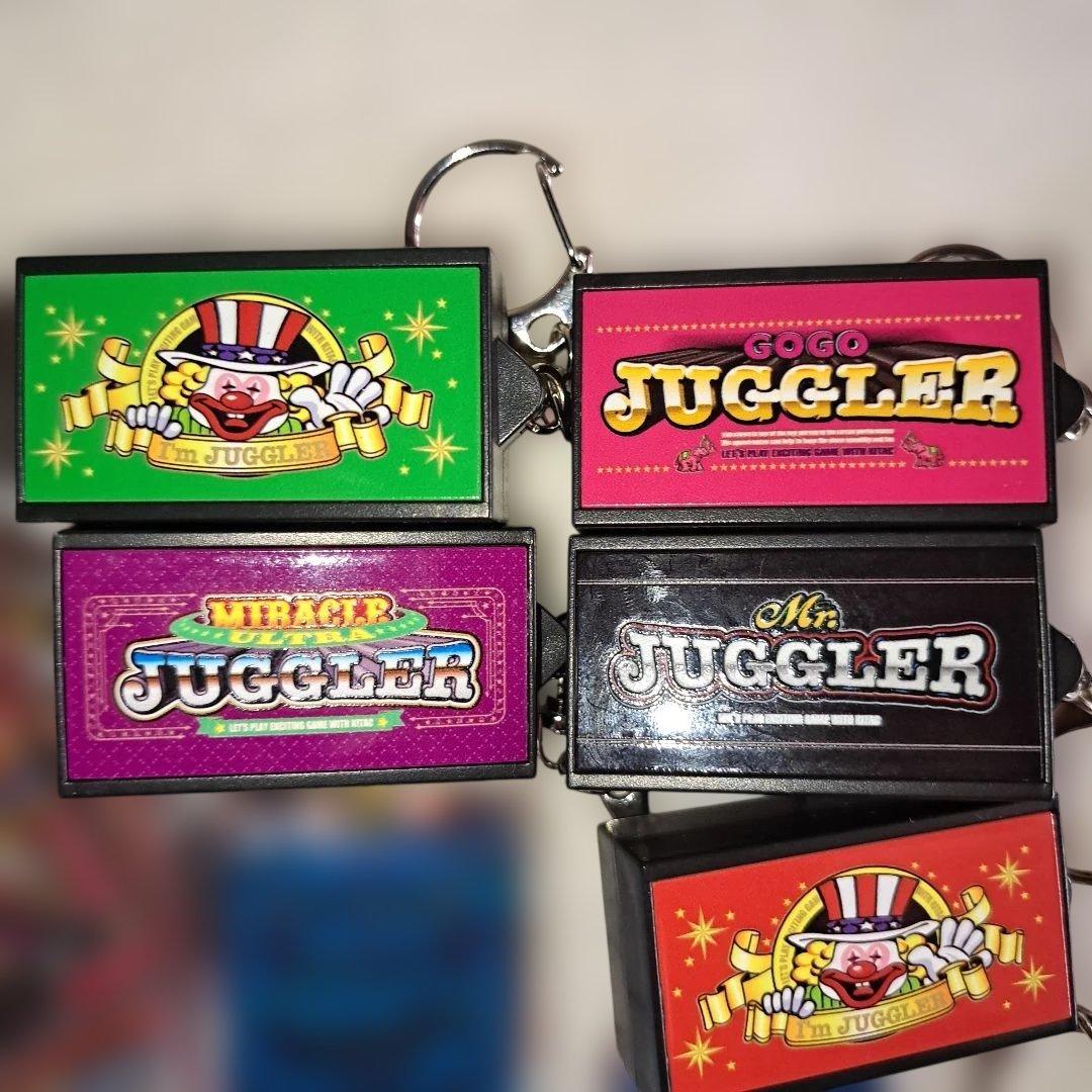 JUGGLER 光る！パネルキーホルダー いろいろ まとめ売り