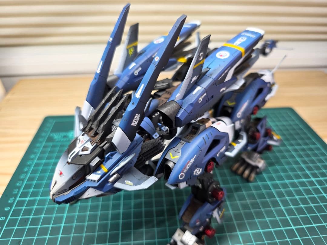 ゾイドHMMライガーゼロイエーガー全塗装
