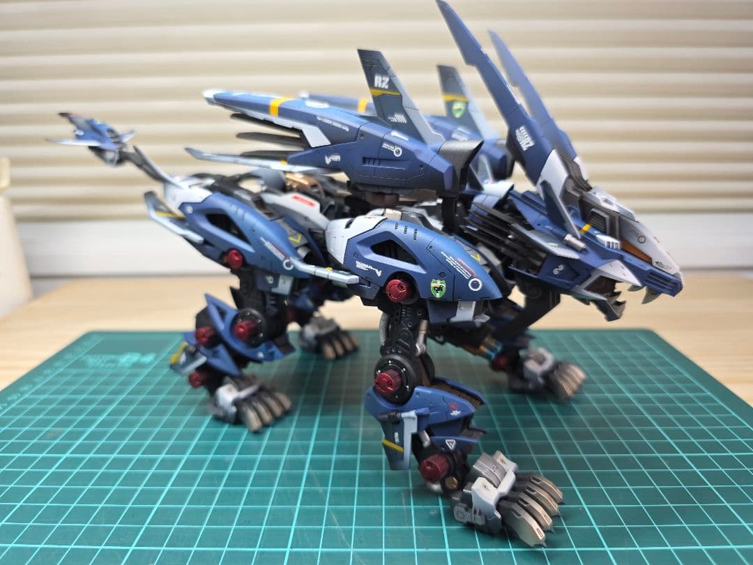 ゾイドHMMライガーゼロイエーガー全塗装