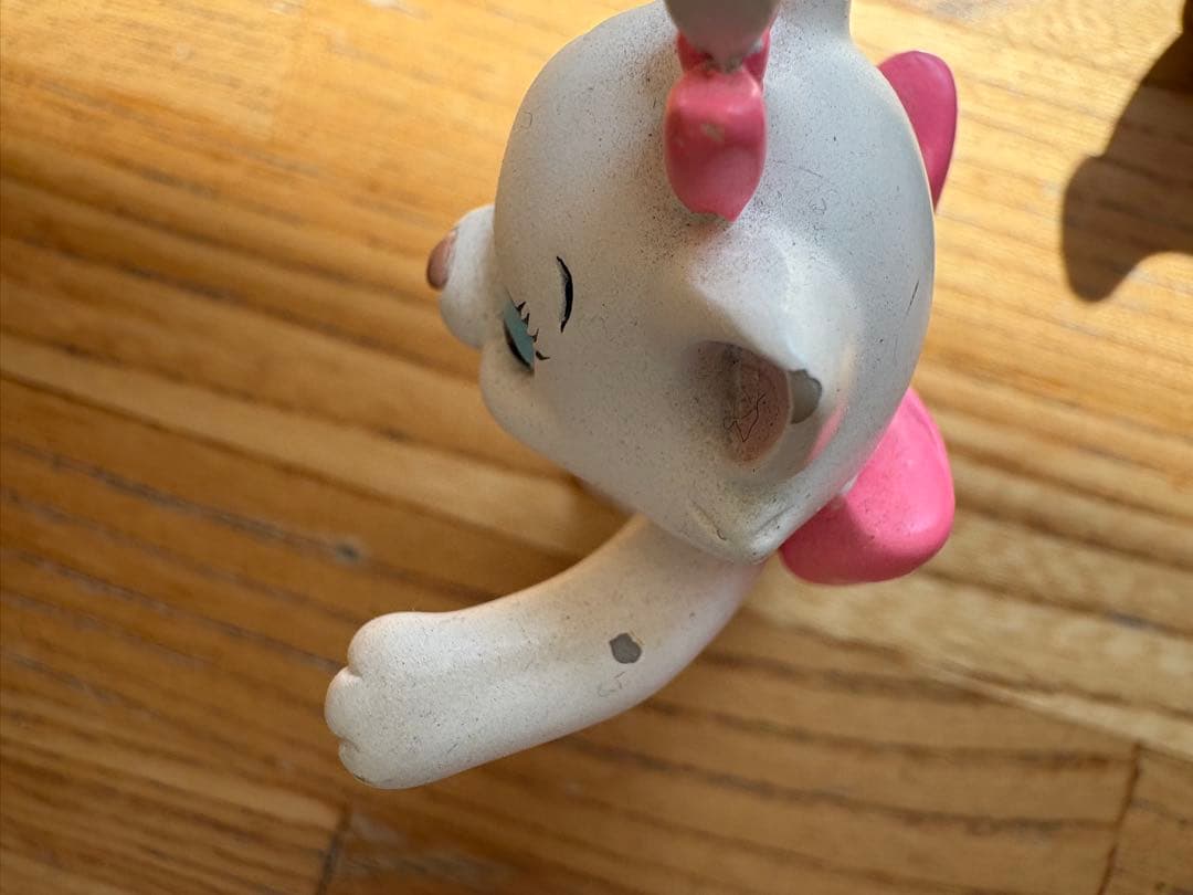希少■ ディズニー　猫キャラクター　フィギュリン　9点セット　当時物　キャット
