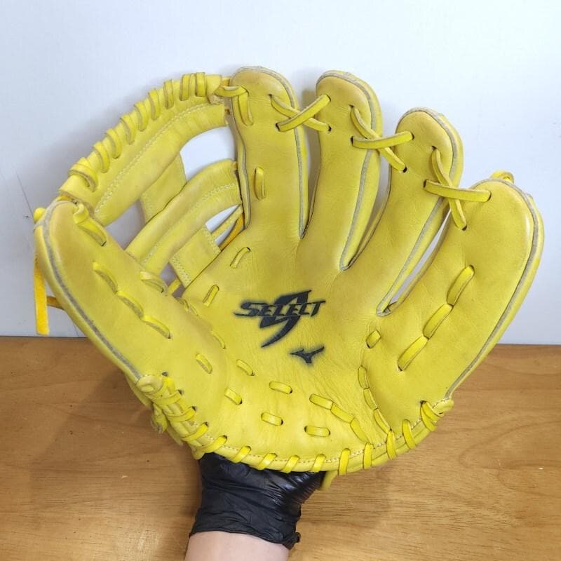 ミズノ MIZUNO セレクトナイン 限定カラー 良品 内野用 軟式グローブ
