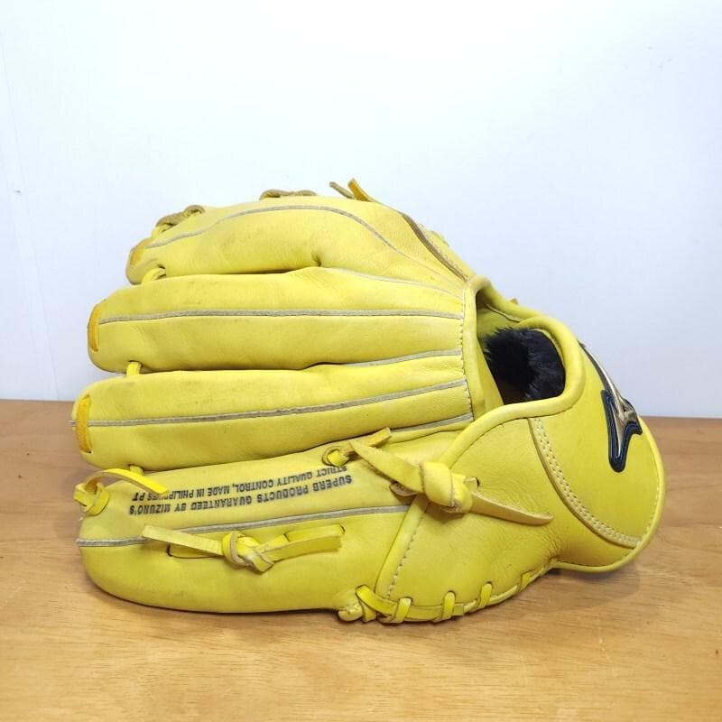 ミズノ MIZUNO セレクトナイン 限定カラー 良品 内野用 軟式グローブ