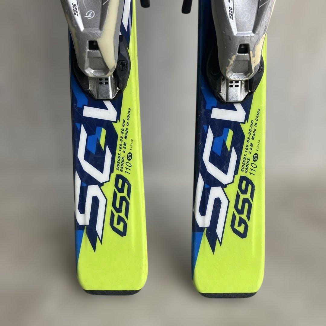 ジュニアスキーSCG GS9板、ビィンディング、ストックセット