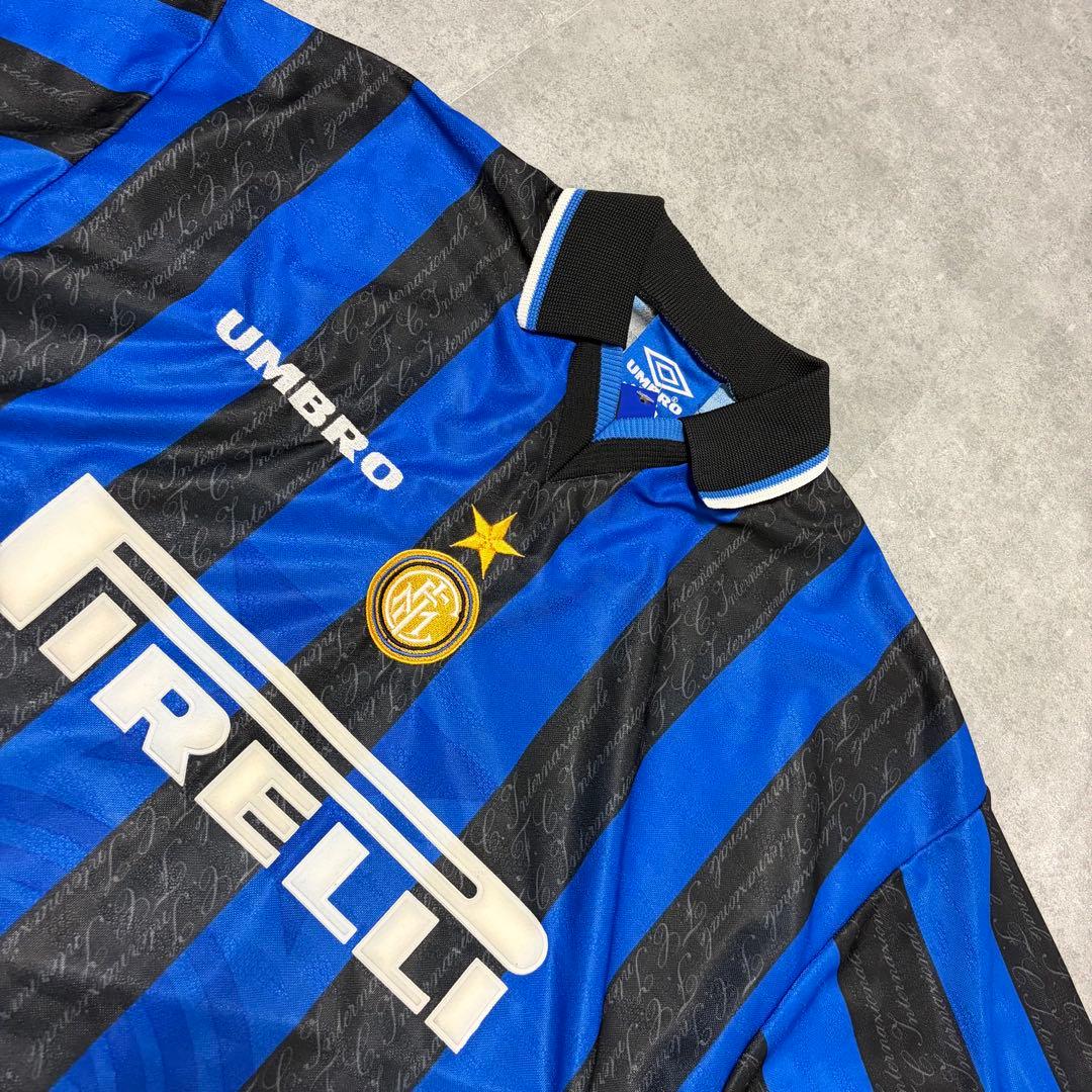 【タグ付き】 90’s vintage UMBRO インテル ユニフォーム
