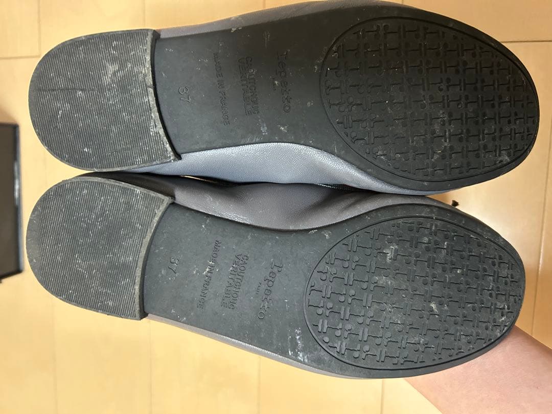 Repetto バレエシューズ グレー