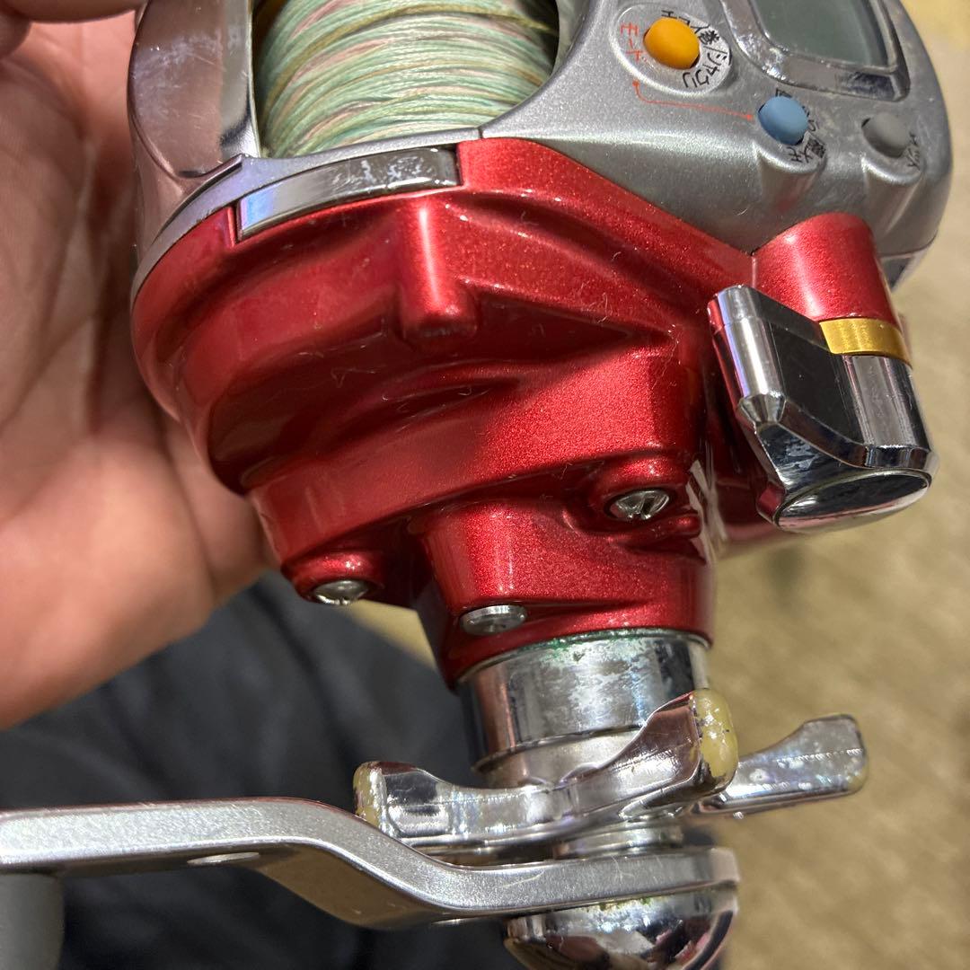 デジタル表示 電動リール レッド