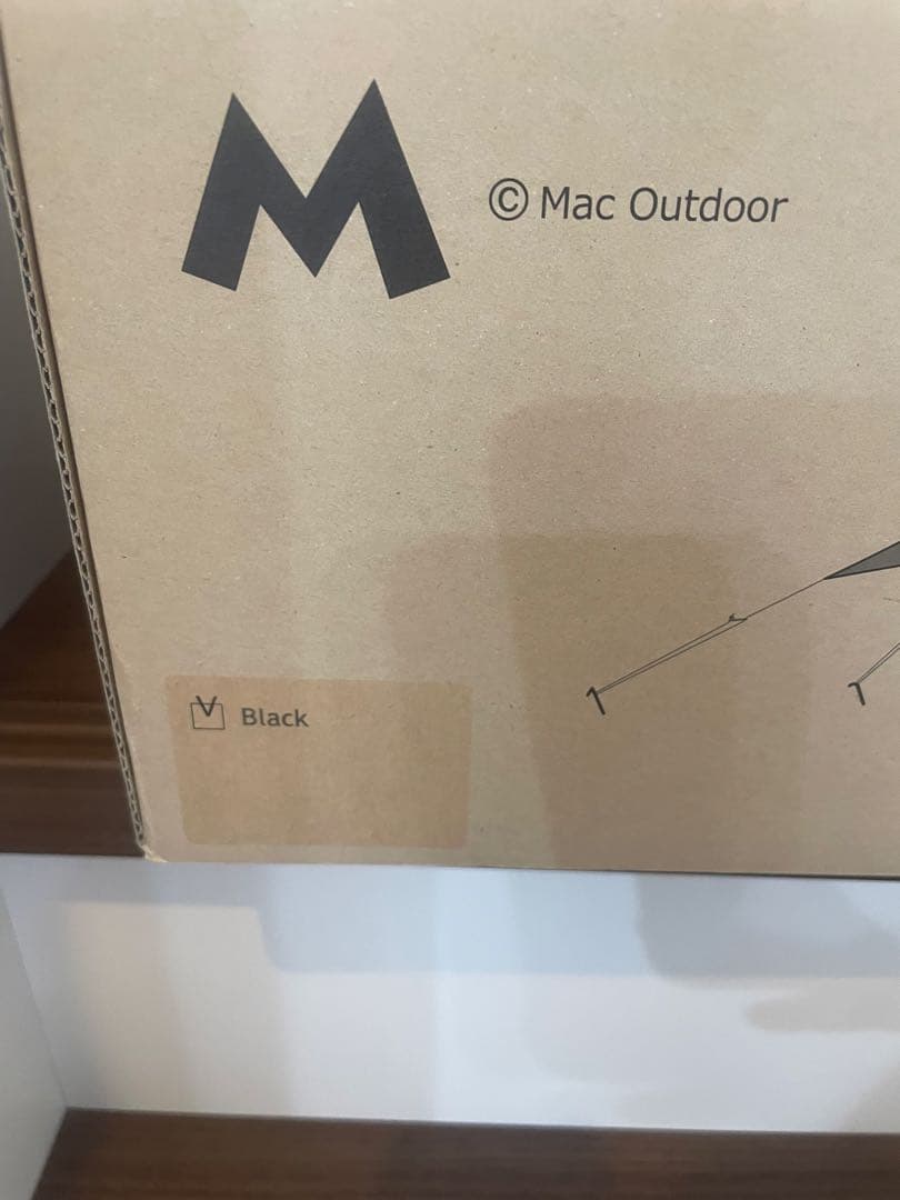 Mac Outdoor ブラックタープ