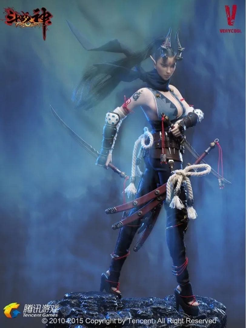 VERYCOOL 1/6　フィギュア　龍女　用　ジオラマ　台座　ホットトイズ