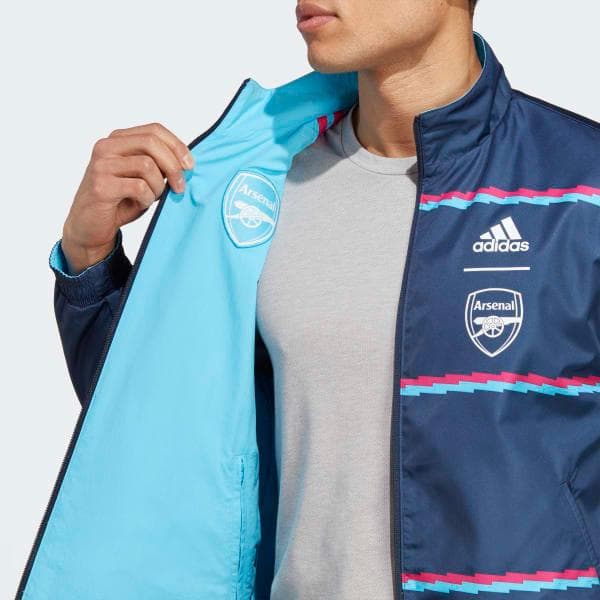 新品■アーセナル リバーシブル アンセムジャケット L adidas