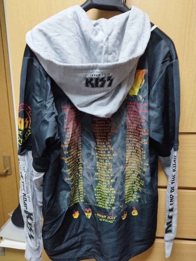 KISS 2019 ジャパンツアー ベースボールパーカーMサイズ