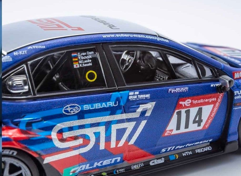 KYOSHO SUBARU WRX NBR CHALLENGE 2023 台座黒