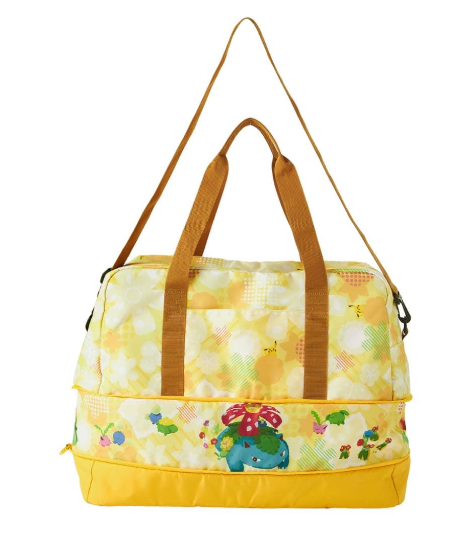 【新品・未開封】拡張できるボストンバッグ みだれざき