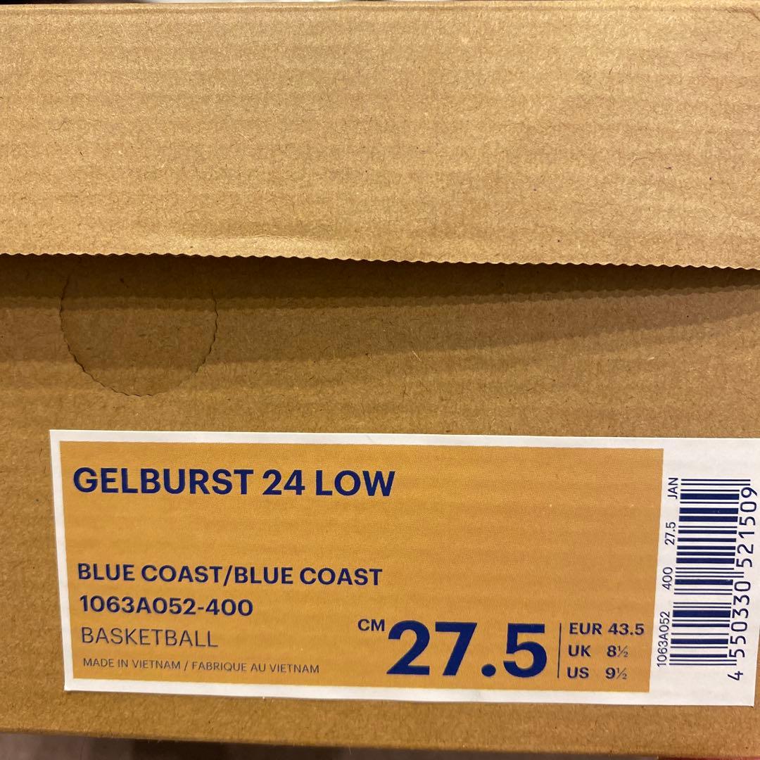 シューズ(男性用) ballaholic ASICS GELBURST 24 LOW 27.5cm