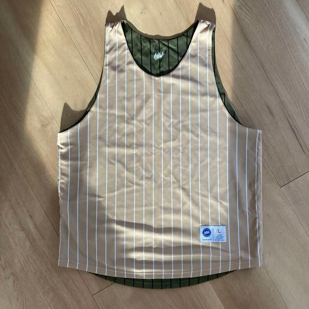 ウェア ballaholic reversible tank top L