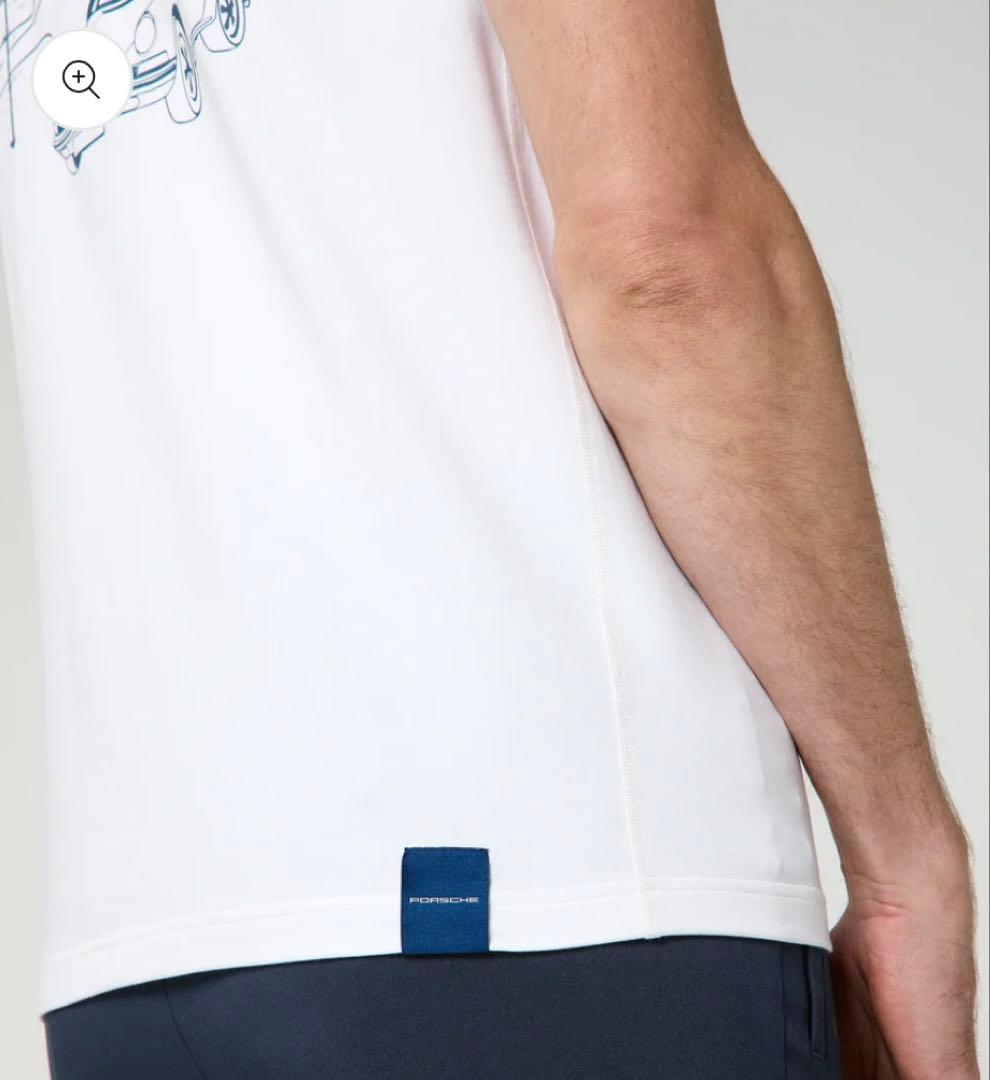 Porsche Golf Tシャツ ホワイト 911 タルガ 60Y