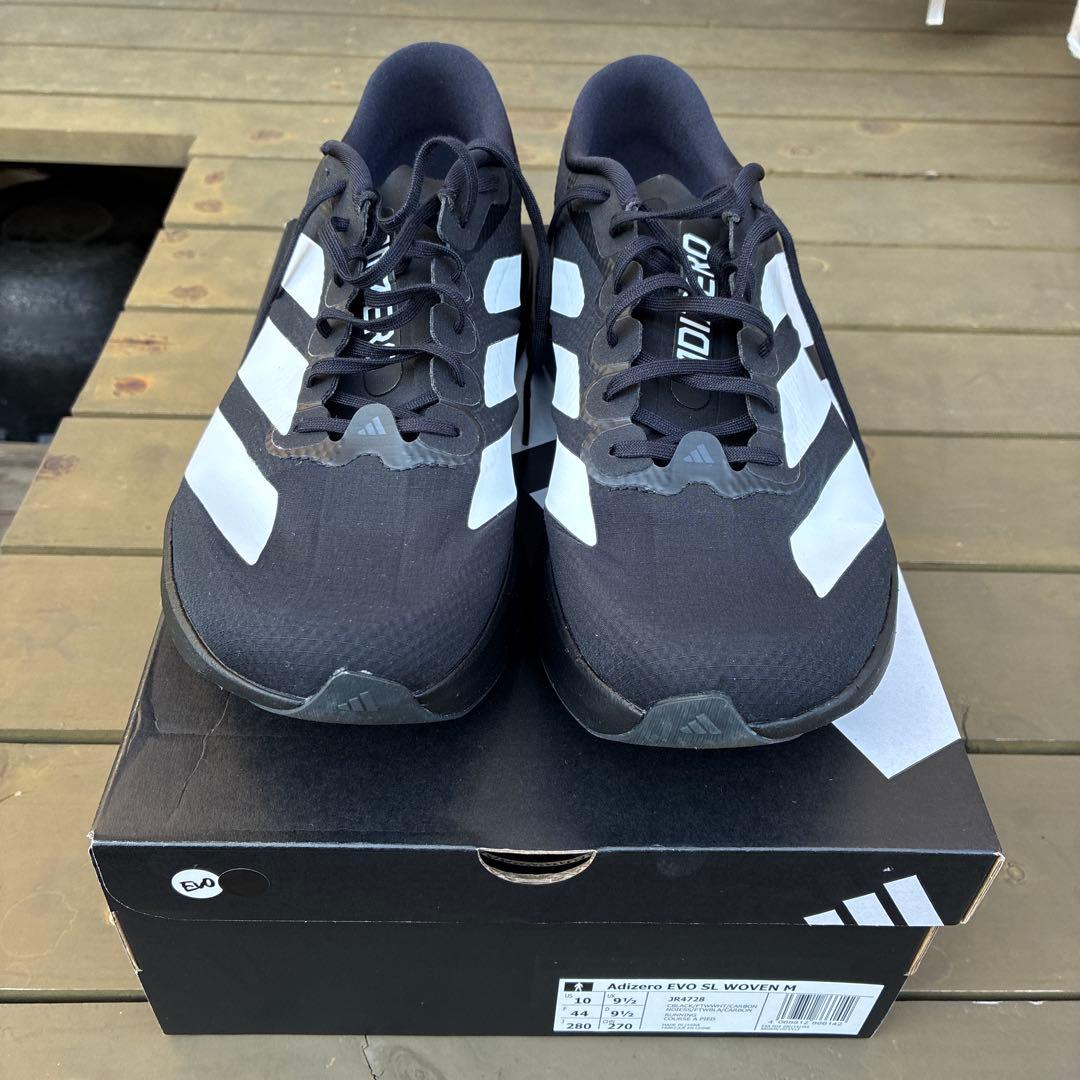ADIZERO EVO SL WOVEN 28.0cm【1回使用】