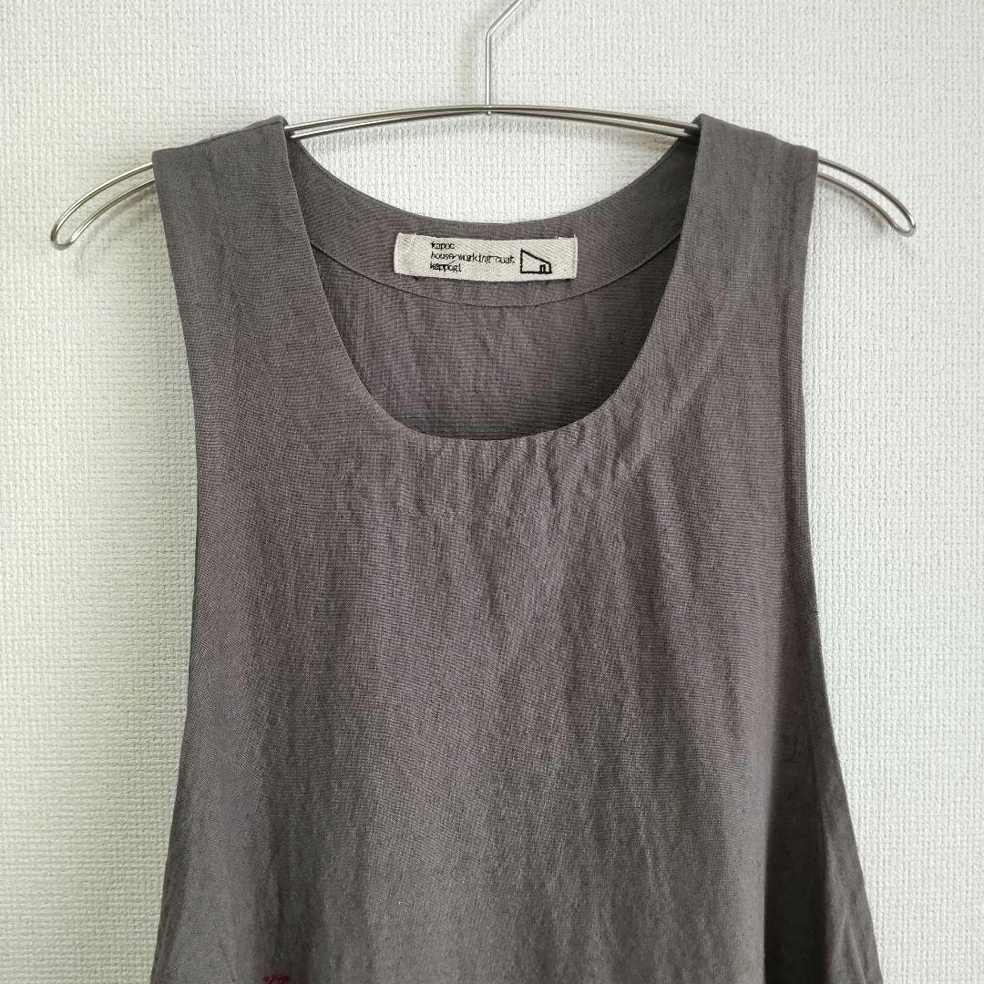 kapoc TABARD　エプロン　ドレスエプロン　ワンピース　割烹着