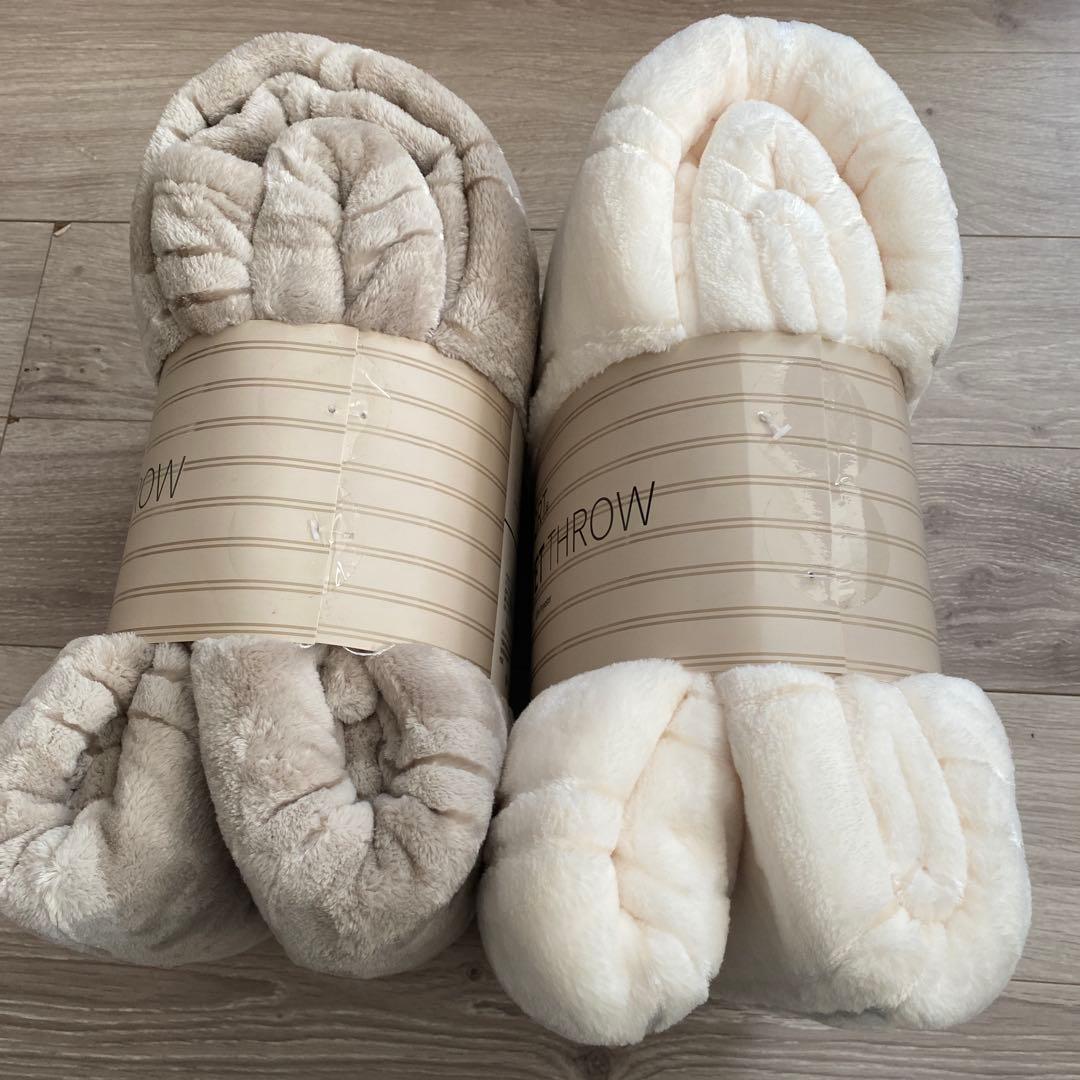 新品未使用品ブランケット2枚セット毛布