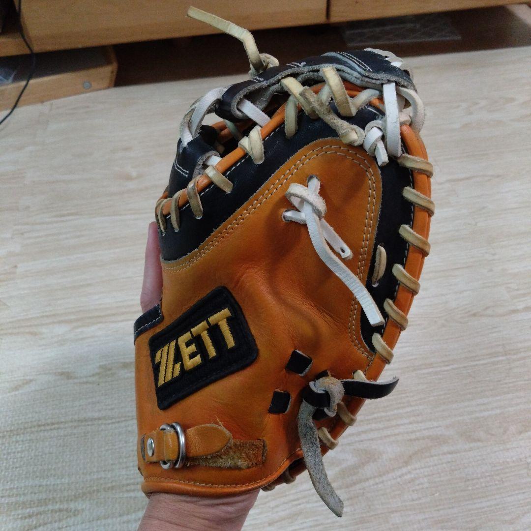 ZETT日本製　 軟式キャッチャーミット（ジャイアンツカラー）