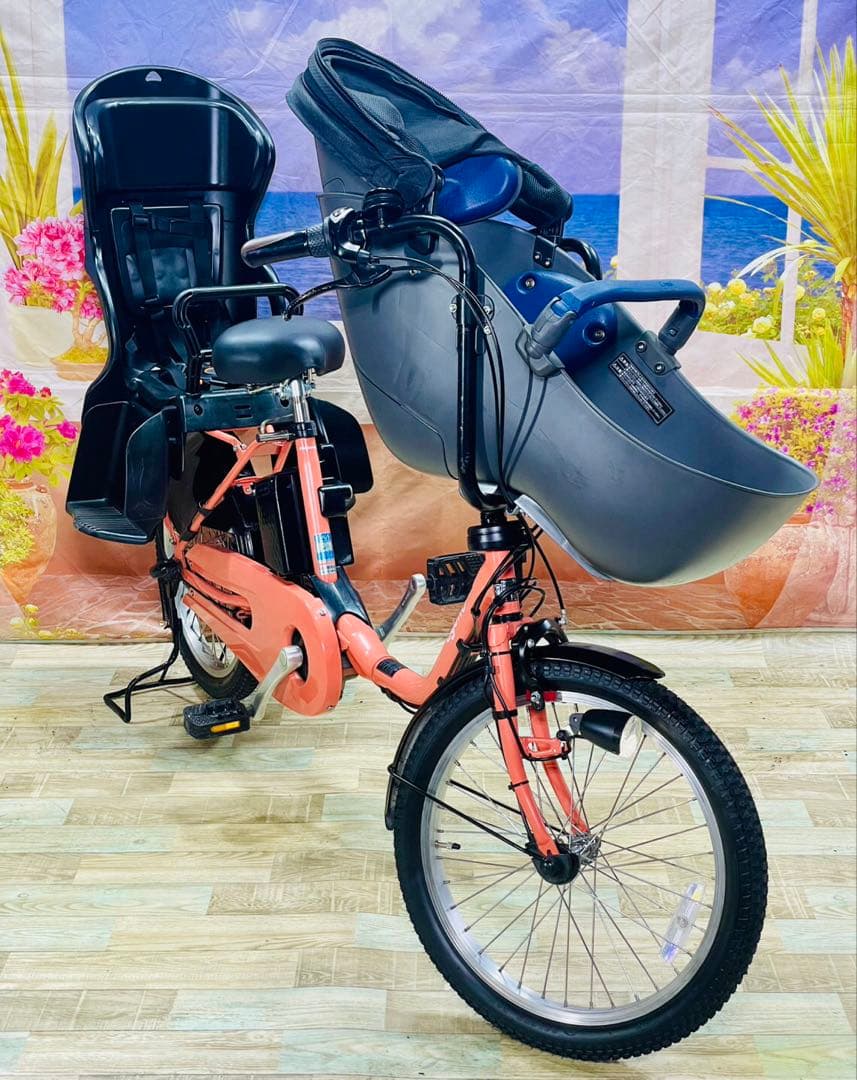 2019年！ギュットクルーム16AH！⭐️子供乗せ電動アシスト自転車Y3605