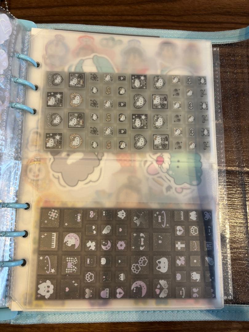 A5 A7シール帳　完成品　約45ページ　正規品
