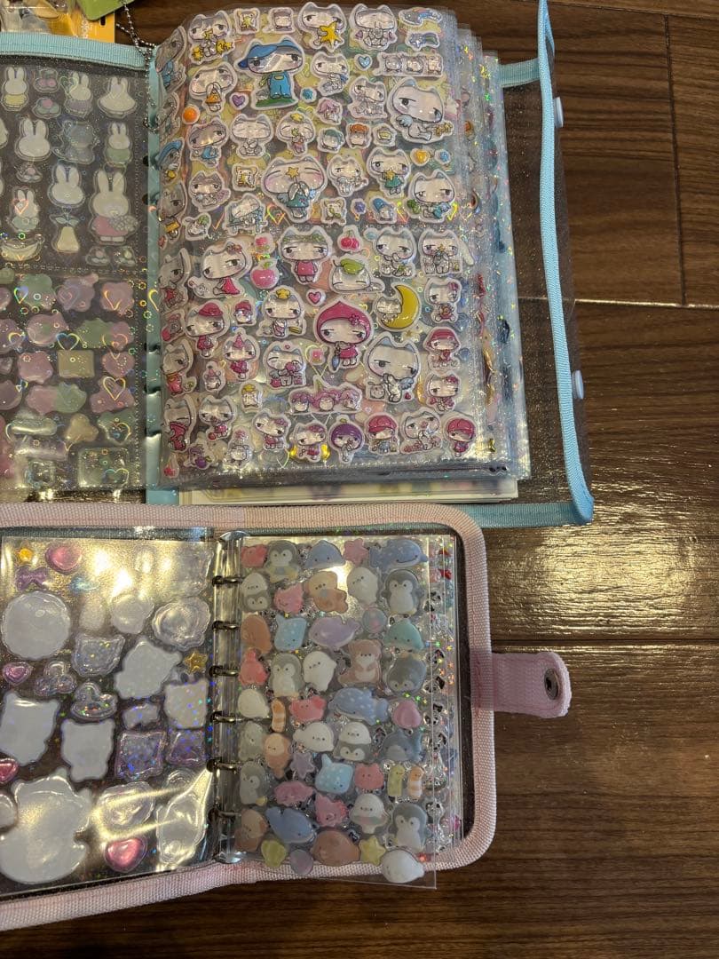 A5 A7シール帳　完成品　約45ページ　正規品