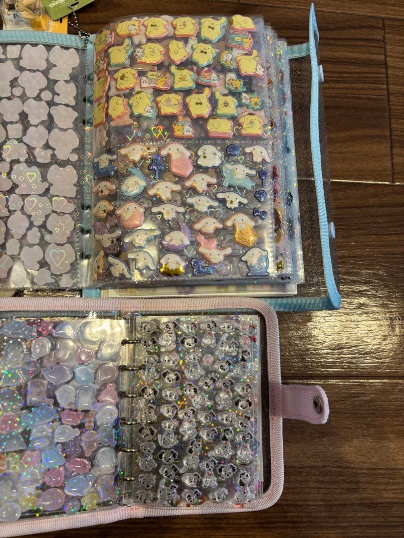A5 A7シール帳　完成品　約45ページ　正規品