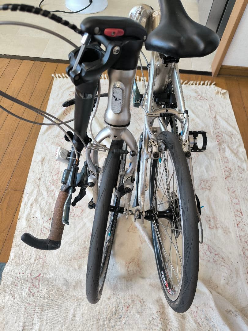 tern verge n8 シャンパンゴールド 改造有