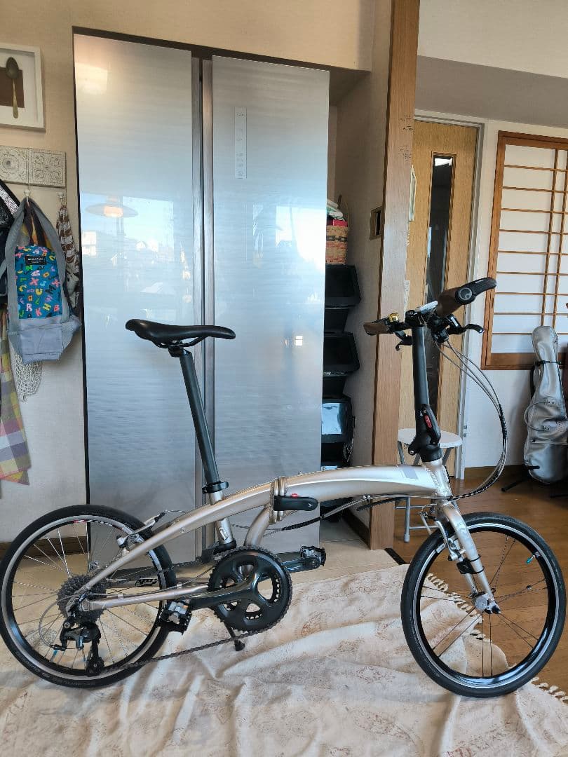 tern verge n8 シャンパンゴールド 改造有