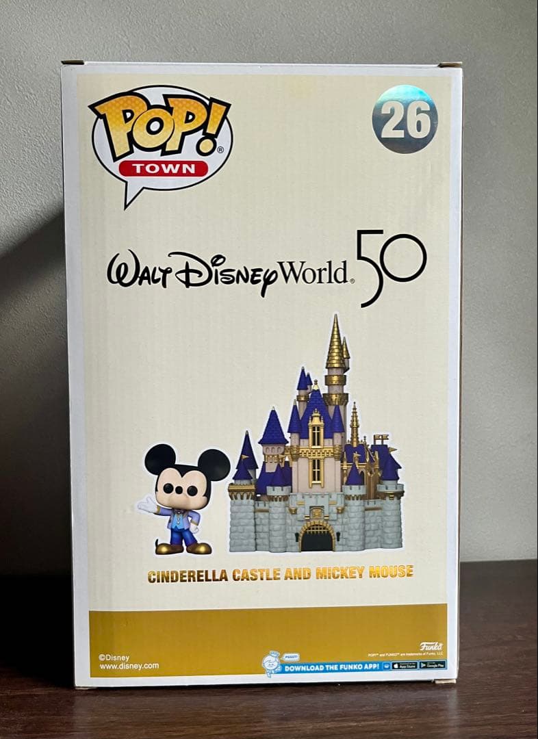Funko タウン ウォルトディズニーワールド 50周年 シンデレラ城 ミッキー