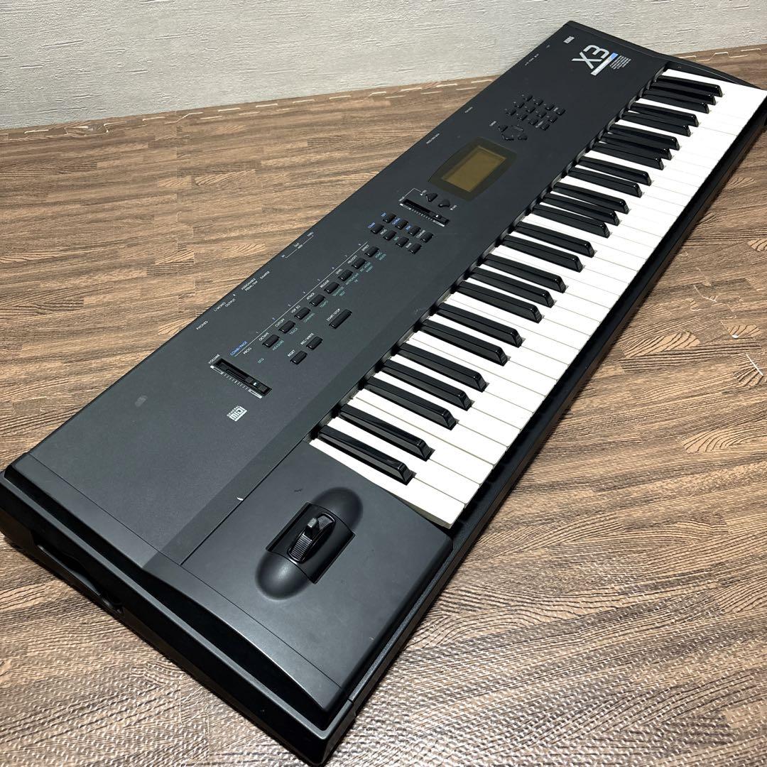 【美品/メンテ済み】 KORG X3 シンセサイザー KACES バッグ付き