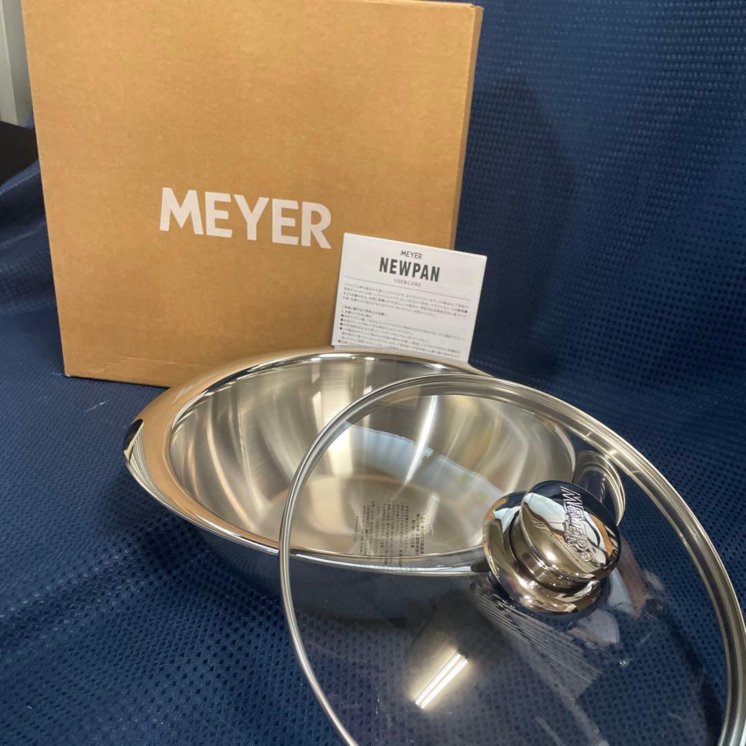 冬SALE！マイヤー ！新発想の調理器具 ＮＥＷＰＡＮ ＜２２ｃｍ＞