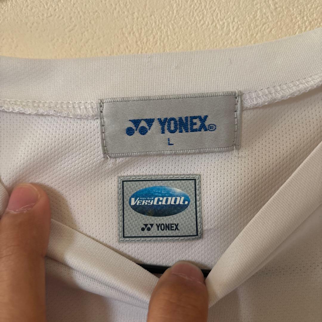 YONEX 日本代表 Tシャツ Lサイズ ホワイト