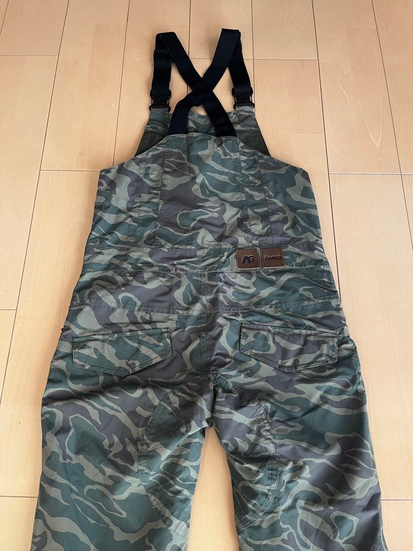 Burton ビブパンツ AG BREAKNECK BIBメンズS 迷彩