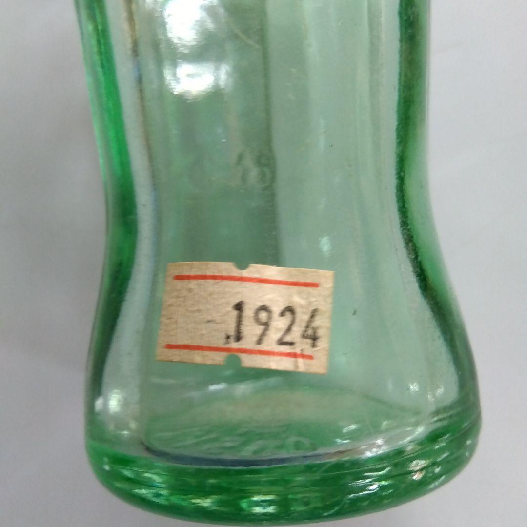 【★秘蔵品★】大正ロマン１９２４年 サンフランシスコ製Coca-Colaボトル
