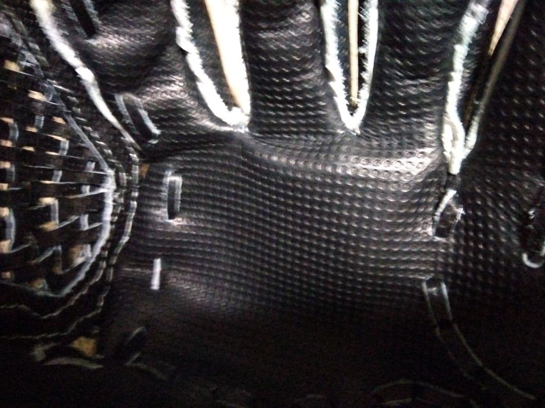 自作野球グローブ　グローブレザー使用　厚さ2.2ミリ前後　硬式用レザー