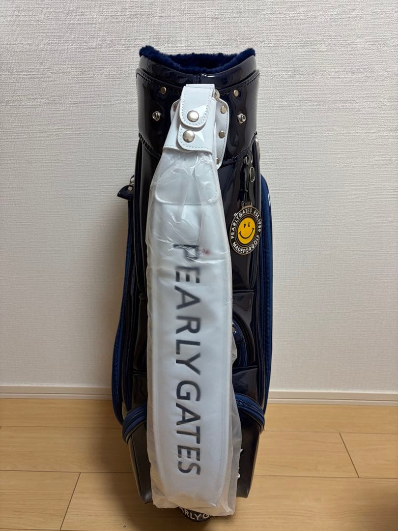 【新品・未使用】PEARLY GATES パーリーゲイツ キャディバッグネイビー