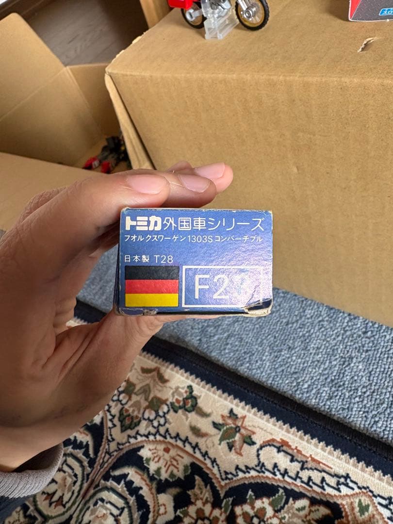 トミカ 外国車シリーズフォルクスワーゲン1303Sコンバーチブル 高島屋 青箱