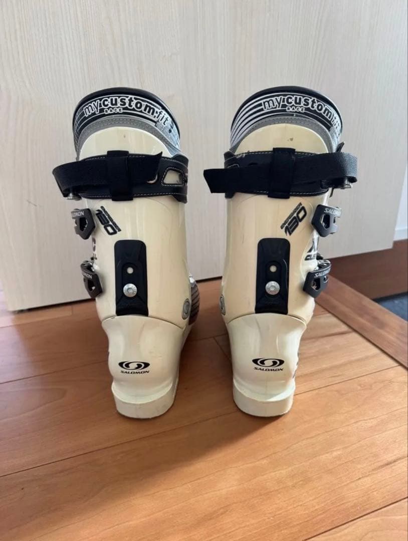 Salomon スキー靴 130 ホワイト
