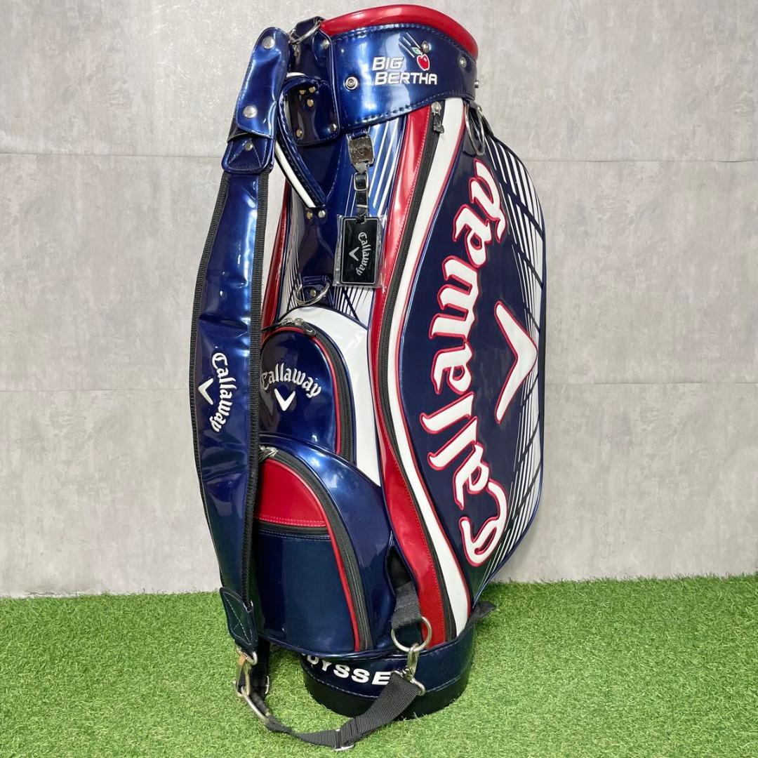 キャロウェイ Callaway ツアーモデル キャディバッグ ゴルフバッグ 良品