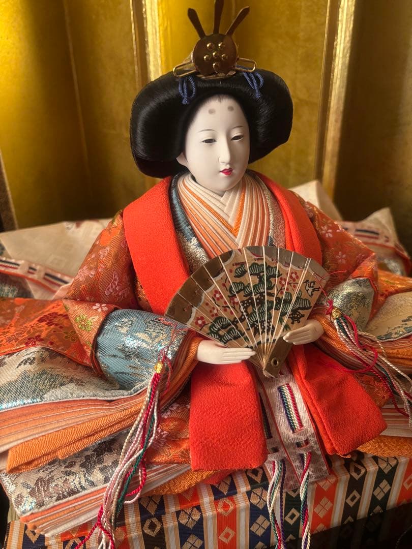 高級雛人形　バラ売り対応　御内裏様　お雛様　台座　屏風　7段飾り　増村　親王飾り