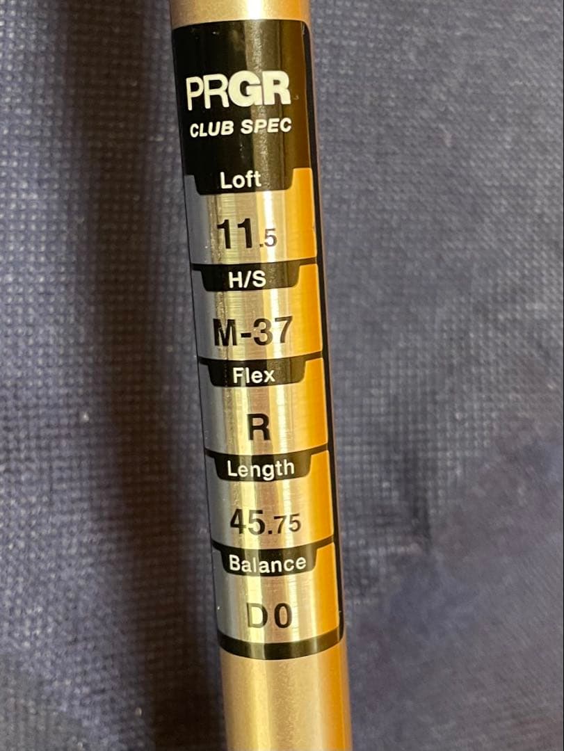 PRGR LS ドライバー 11.5°
