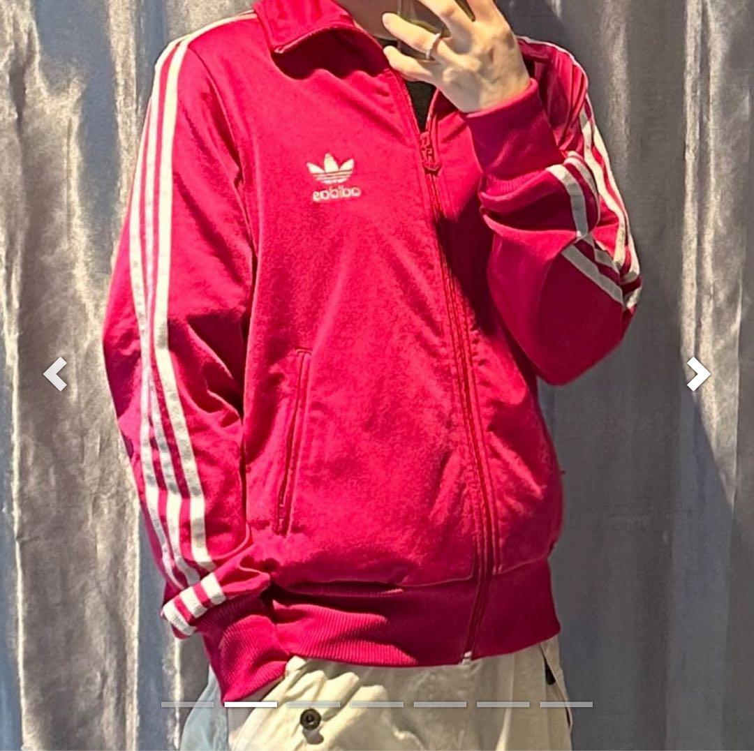 本日発送　希少　人気　セットアップ　adidas トラックジャケット ピンク