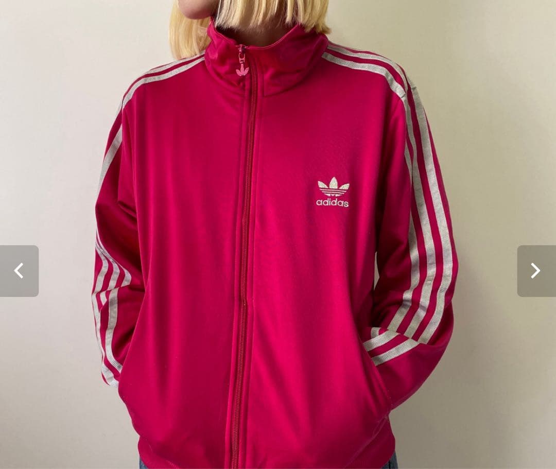本日発送　希少　人気　セットアップ　adidas トラックジャケット ピンク