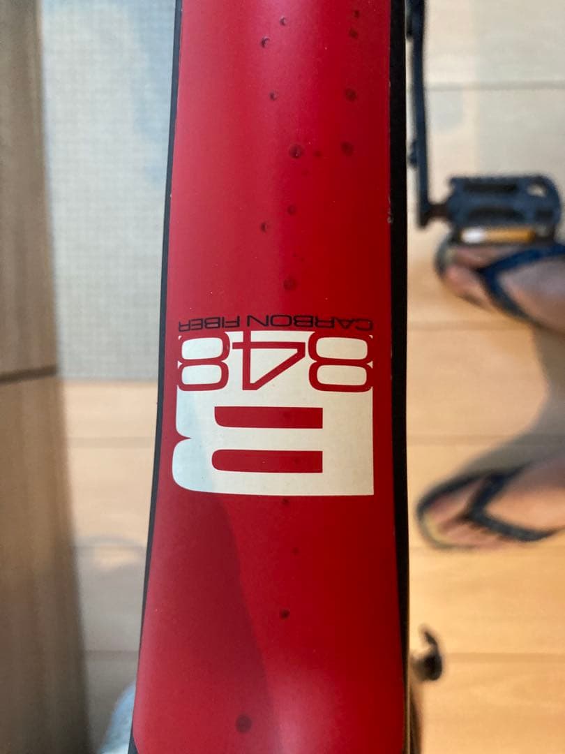 DE ROSA デローザ R848 カーボンロード 室内保管 完成